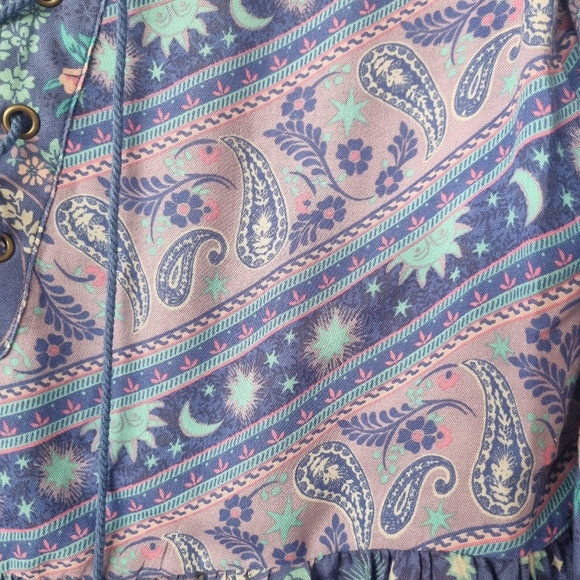 Spell And The Gypsy Kiss The Sky Long Sleeve Top Size Small - Picture 4 of 4